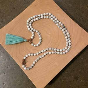 Lululemon x Mala Collective collab Mala Beads representing Patience.